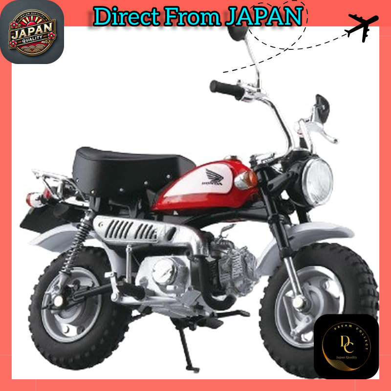 Skynet 1/12 Finished Product Bike Honda Monkey Fighting Red