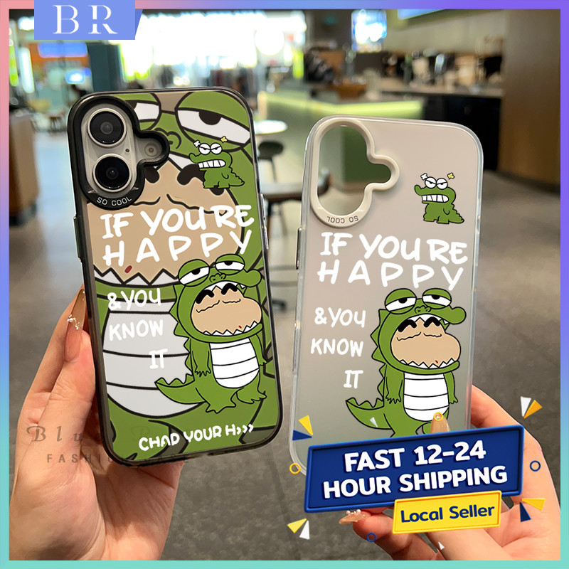 แอปเปิ้ลโทรศัพท์ จัดส่งจากประเทศไทย ชุดจระเข้เสี่ยวซินfor iPhone 16 15 14 เคสไอโฟน 13 12 11 PRO MAX X XS MAX XR 7/8PLUS