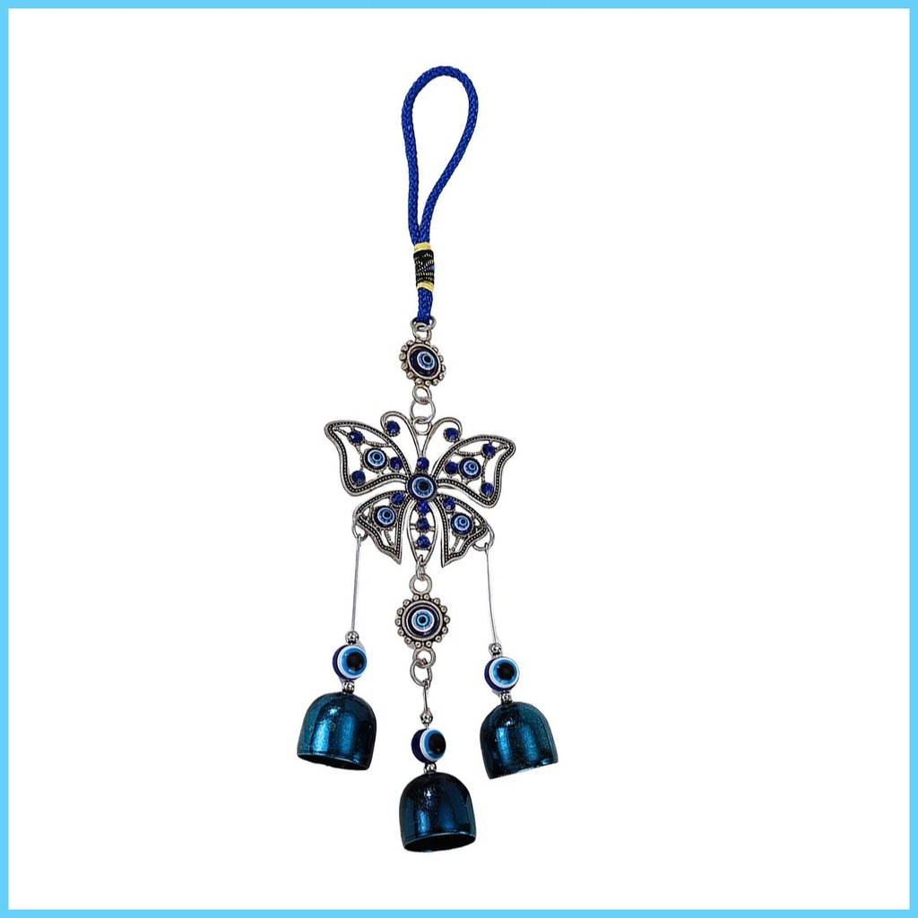 Evil Eye Wind Chime Blue Evil Eye Wind Chimes Evil Eye Wind Bell Blue Evil Eye Wind Chimes สําหรับรถ