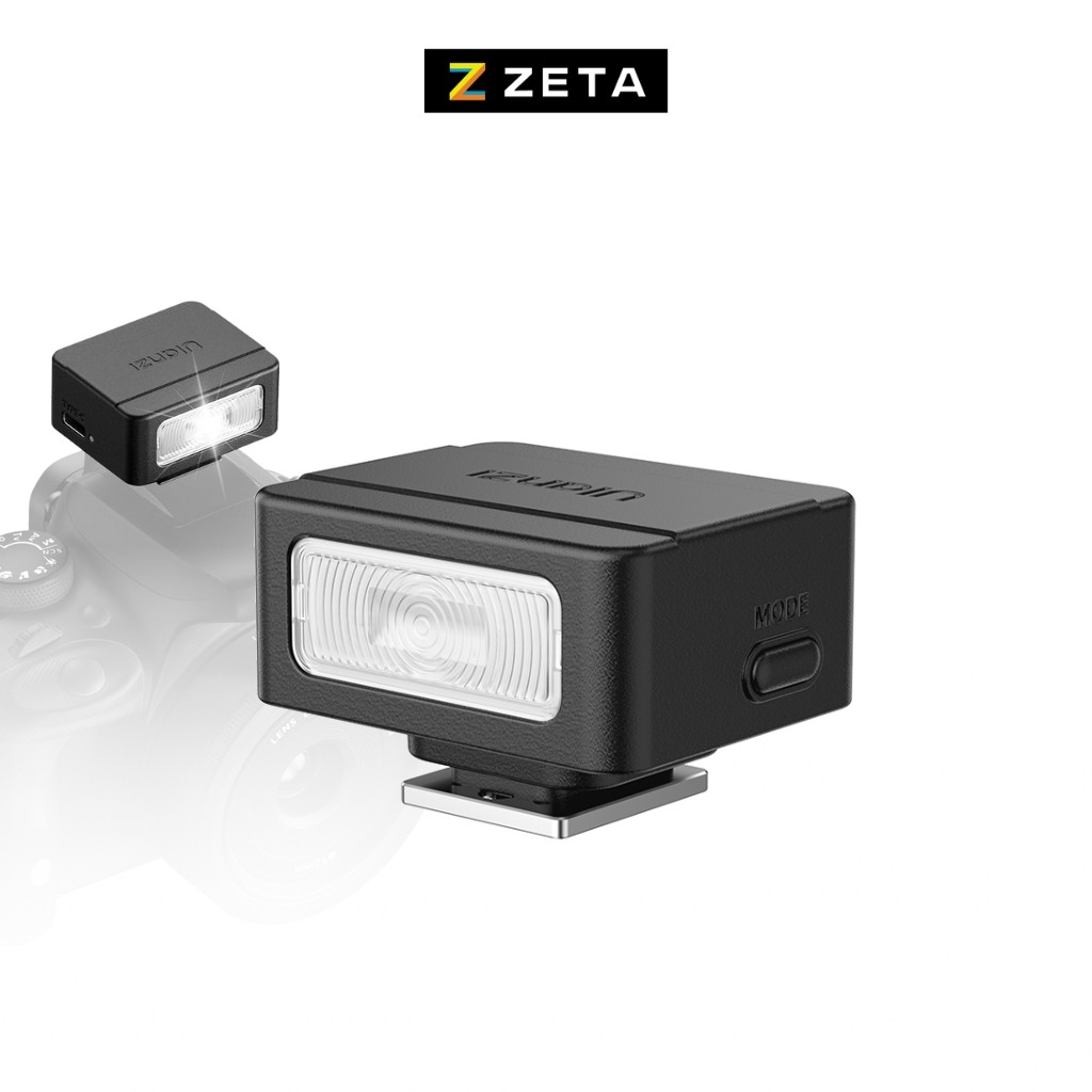 Ulanzi SL01/SL02 Camera Flash แฟลชกล้อง DSLR Mirrorless แบบ Universal Hot Shoe Mount แบตในตัว
