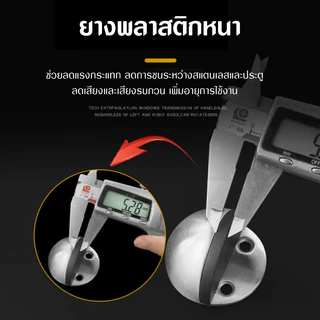กันชนโดม กันชนครึ่งวงกลม กันชนประตูสแตนเลส แบบหนา ทนทาน ทั้งแบบมีแม่เหล็กและไม่มีแม่เหล็ก Stainless steel doorstop