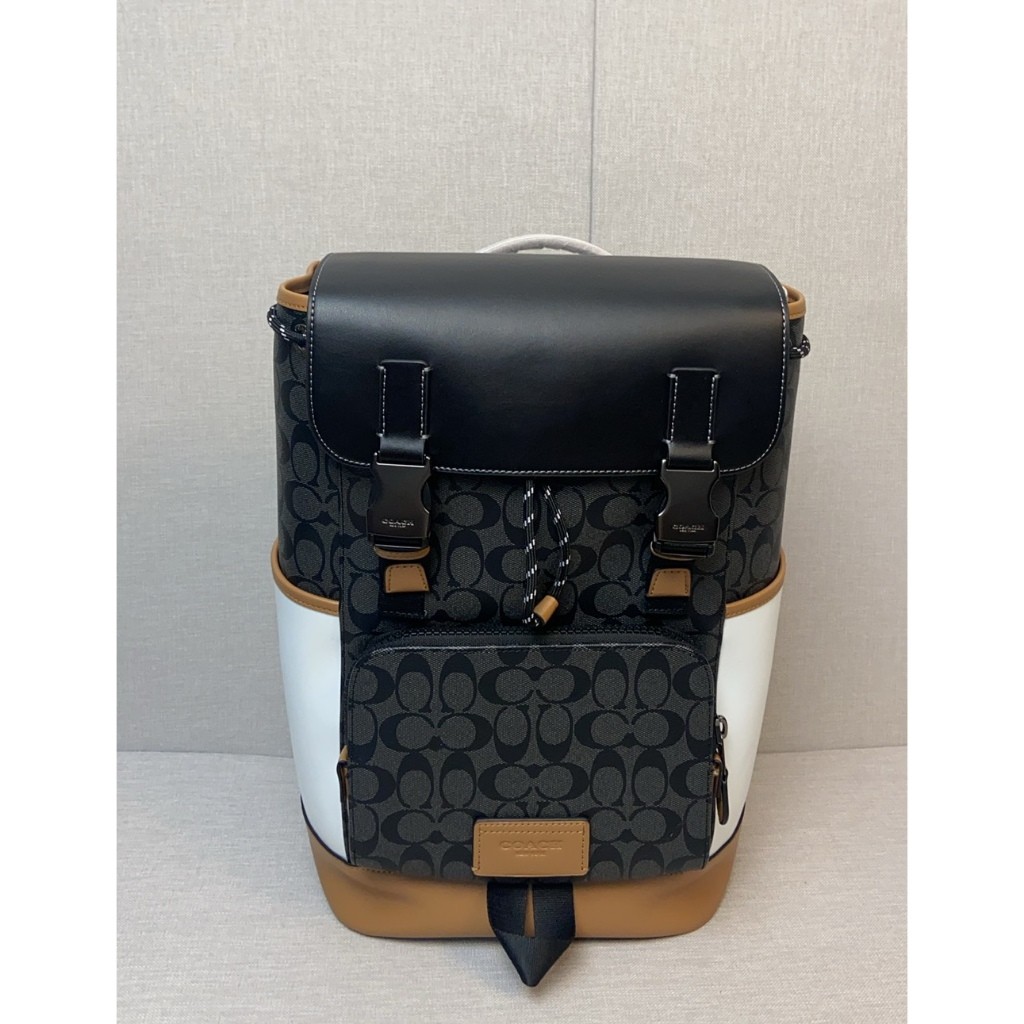 Track Backpack In Colorblock CR259 ผู้ชาย กระเป๋าเป้ coac h กระเป๋าเดินป่า