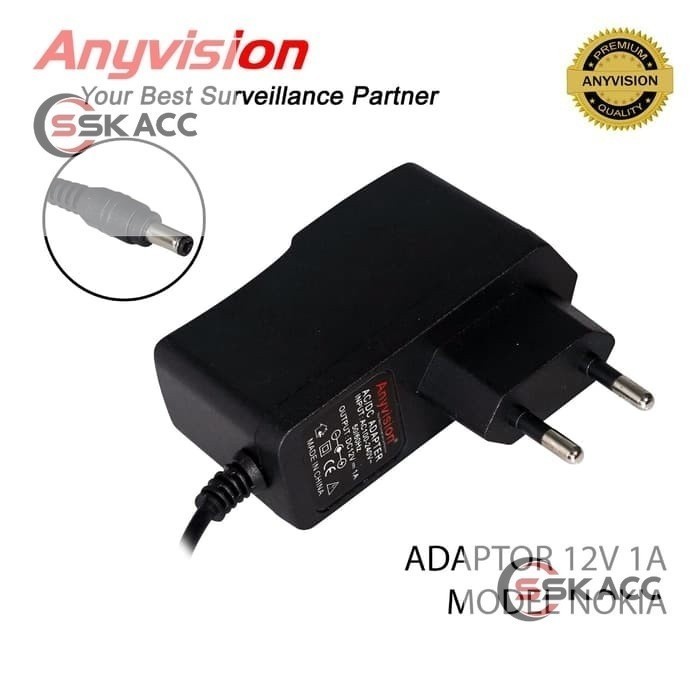 อะแดปเตอร์ 12Volt 1 Ampere 5.5x2.5 / 12V 1A SSKACC-COMPUTER Charger