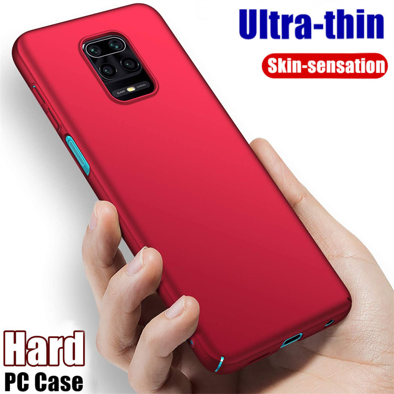 สําหรับ Xiaomi Redmi หมายเหตุ 9 Pro Max M2003J6B1I Minimalist Ultra Thin Slim Fit Hard PC ป้องกันลาย