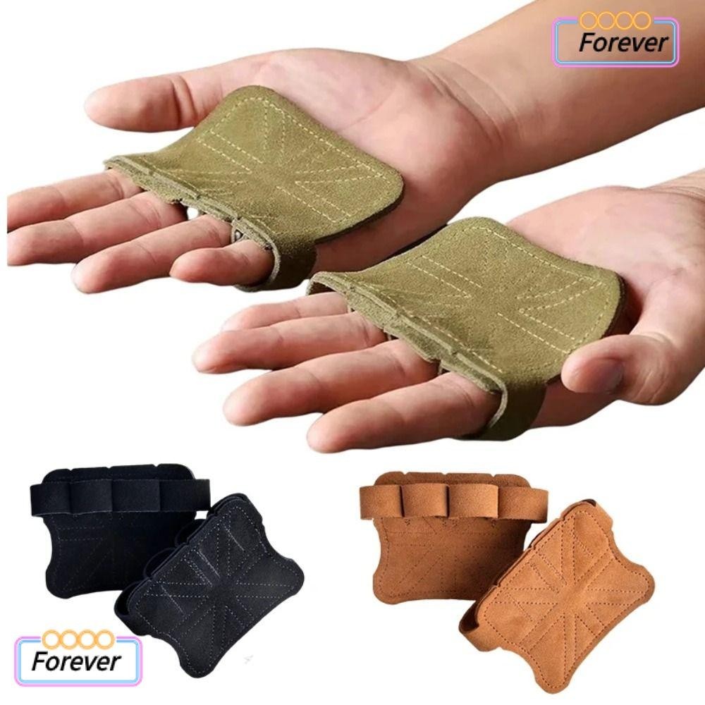Forever ถุงมือหนังวัว กันลื่น 9 สี สําหรับยกน้ําหนัก 1 ชิ้น 1 คู่