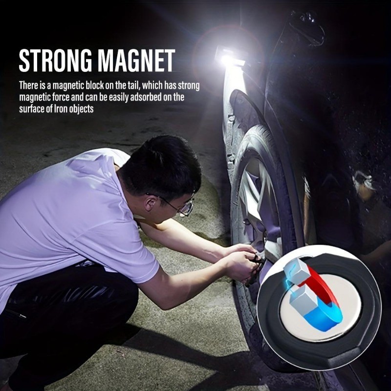 มินิ นํา ไฟหน้า การเคลื่อนไหว เซ็นเซอร์ โคมไฟกลางแจ้ง ยูเอสบี ชาร์จไฟหน้าด้วยแม่เหล็กเตือนโคมไฟกันน้ําหมวกคลิปไฟ9โหมดแสงหัวไฟฉายสูท - รูปที่ 4