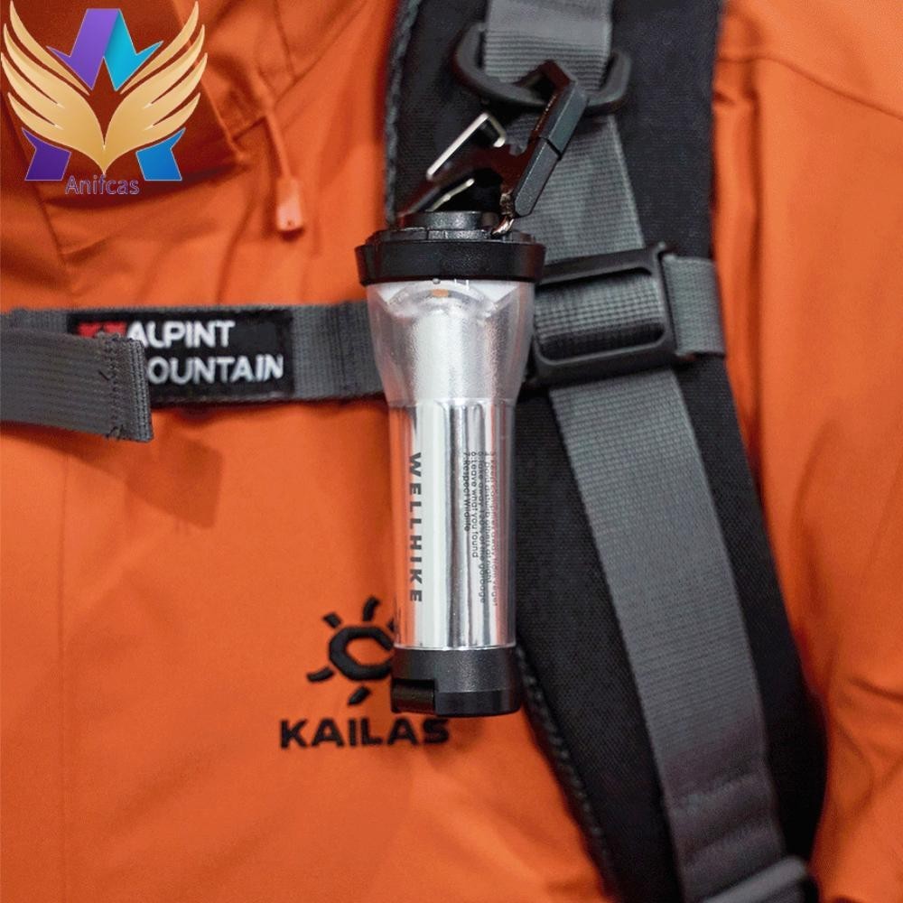 WELLHIKE Camping โคมไฟแขวนหัวเข ็ มขัด ABS GZ โคมไฟฤดูใบไม ้ ผลิหัวเข ็ มขัด GZ Light อุปกรณ ์ เสริม - รูปที่ 4