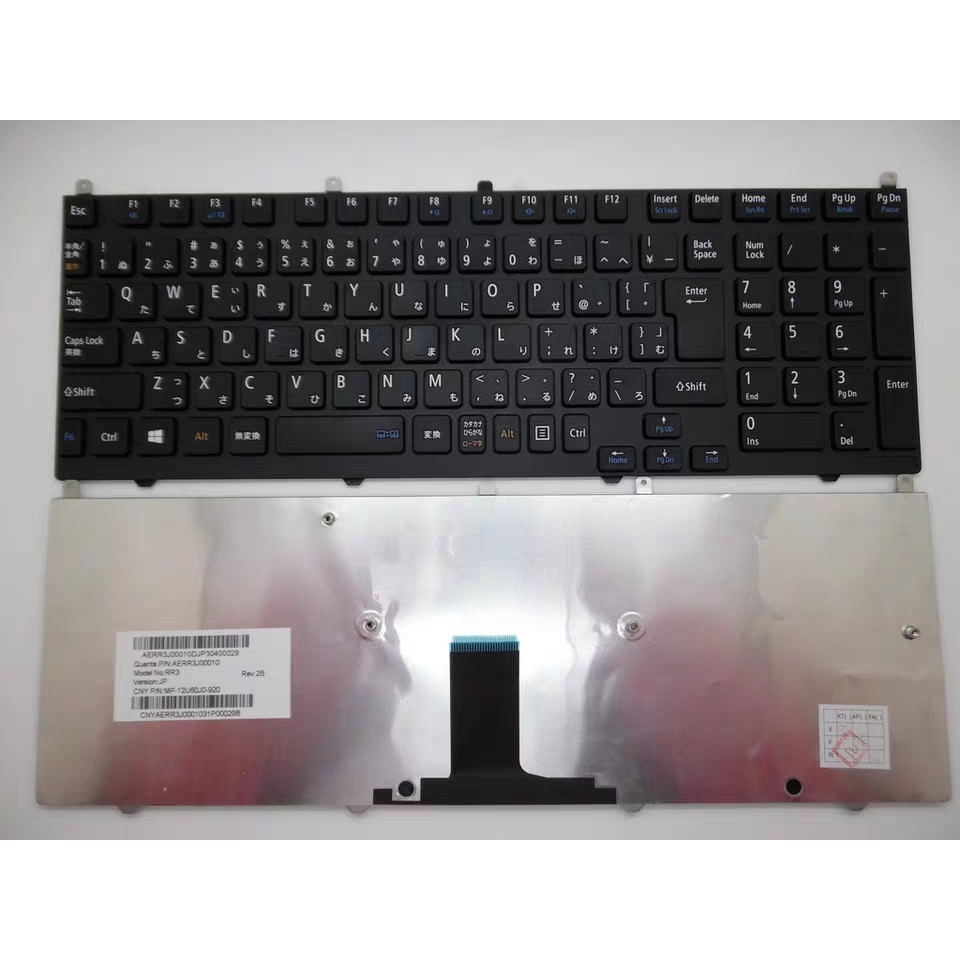 สําหรับ VX-J VX-H VJ30H VK25 MP-12U60J0-920RR3 แป้นพิมพ์แล็ปท็อป