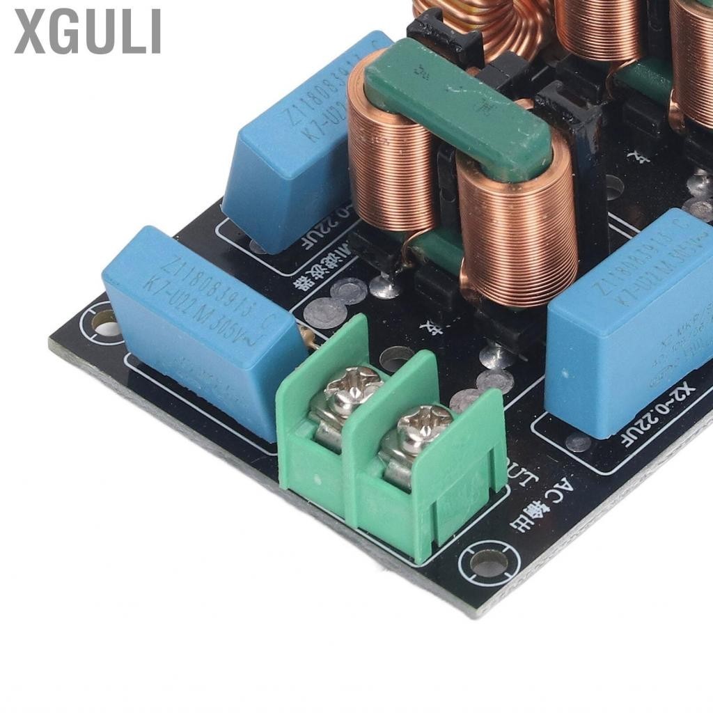 Xguli 10A 3 Stage EMI Power Filter Single Phase FCC Module Supply CX4