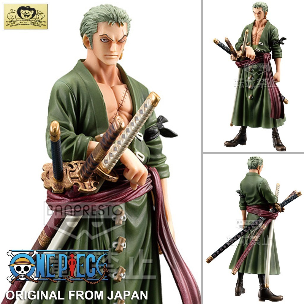 งานแท้ โมเดล ฟิกเกอร์ Model      One Piece วันพีซ  Roronoa Zoro โรโรโนอา โซโร