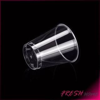 Fresh 50 ml / 30 ml แก้วน้ําพลาสติกใส ขนาดเล็ก แบบใช้แล้วทิ้ง 50 ชิ้น แก้วเปค Plastic Cup