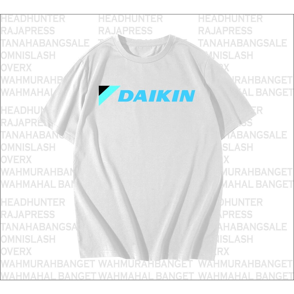 2024 New🔥👕เสื้อยืด พิมพ์ลาย Daikin AC DISTRO สําหรับผู้ชาย S-5XL