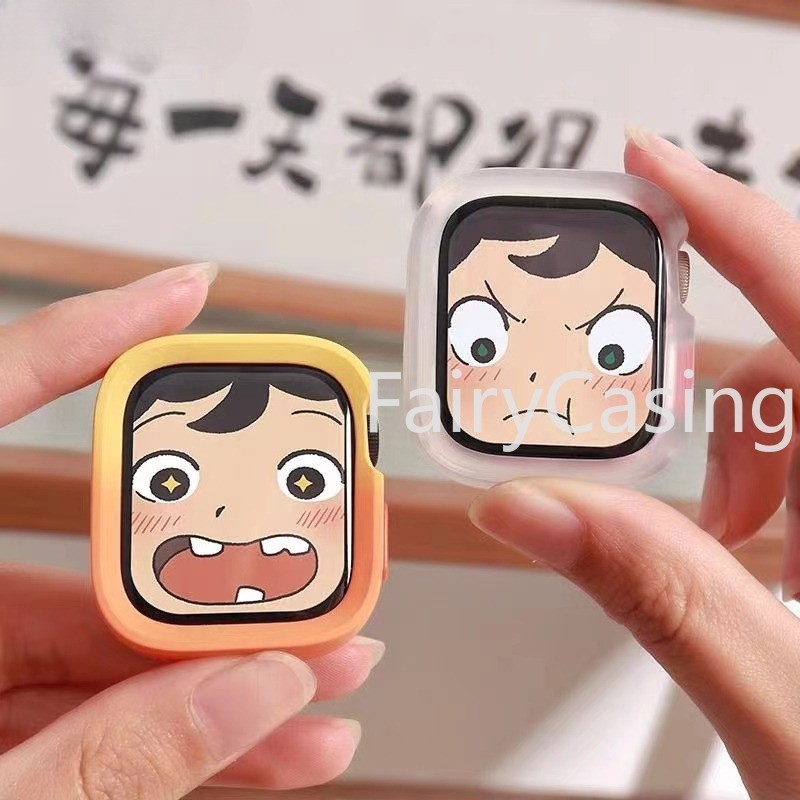 2024 ใหม่กันชนซิลิโคนนุ่มS11 สําหรับApple Watch 9 8 7 6 SE 5 กีฬาAnti-DropสําหรับIwatch 49 มม.41 มม.