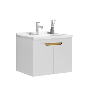 BATH&BATH BT-6919 ชุดตู้วางอ่าง สีขาว