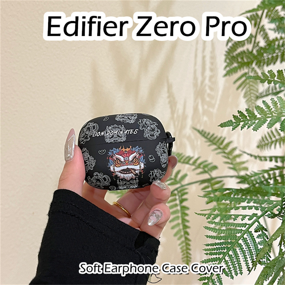 【 คุณภาพสูง 】 สําหรับเคส Edifier Zero Pro Niche ลายการ ์ ตูน TPU เคสหูฟังซิลิโคนอ ่ อนนุ ่ ม