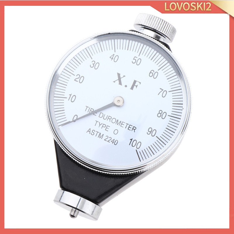 [Lovoski2 ] เครื ่ องวัดความแข ็ ง Durometer Dial Single Pointer Hardness Meter 0-100°