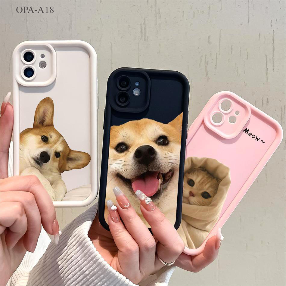 เคส For OPPO A18 A17 A38 A31 A15 A16 A3S A58 A54 A94 A57 A7 A5S A12 A9 A16K A78 A74 A76 Reno 10 5 Pro 4G 5G 2020 JGS
