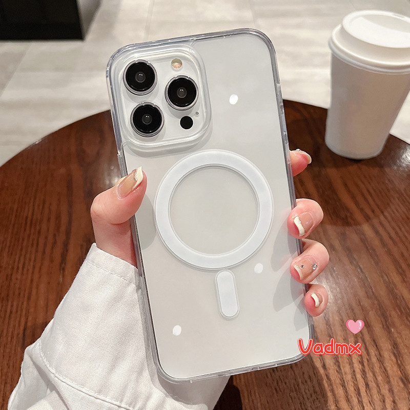 สําหรับ Vivo V20 Pro SE V19 อินโดนีเซีย Neo V17 รัสเซียอินเดีย V15 V11 V11i S1 Pro V9 V7 V5 5G 4G แม่เหล็กฝาครอบโทรศัพท์กรณีชาร์จไร้สายกันกระแทก PC Ultra บางปกหลัง