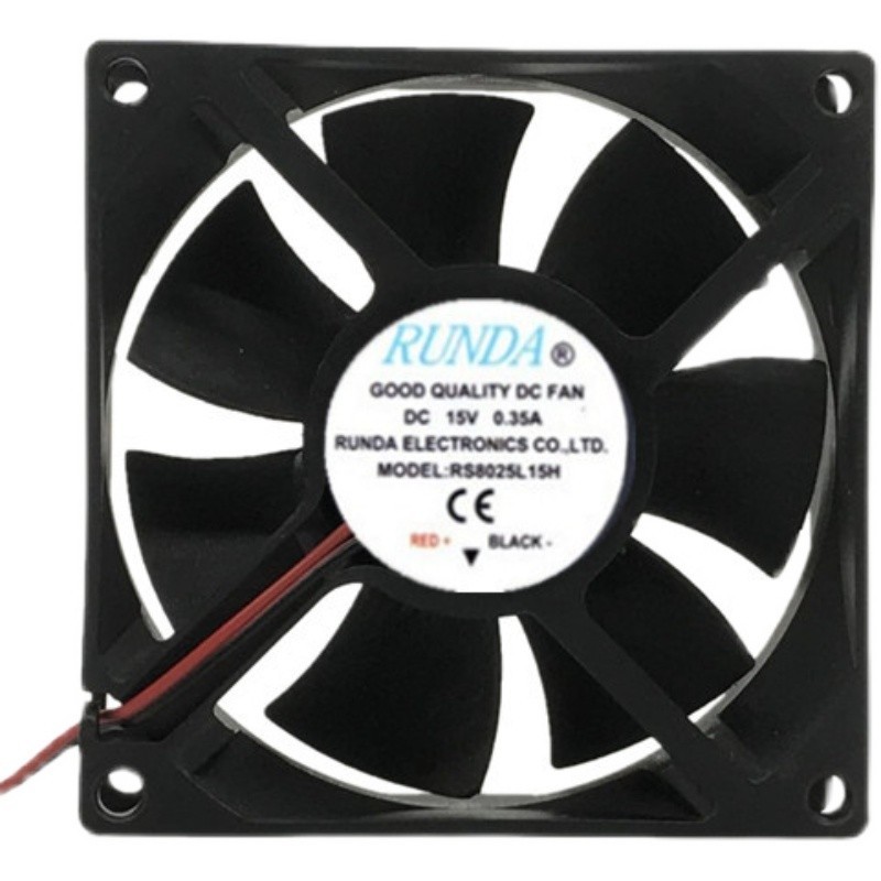 R RUNDAS8025S24H-A 24V 0.15A 8025 พัดลมระบายความร้อนอินเวอร์เตอร์ RS8025L15H