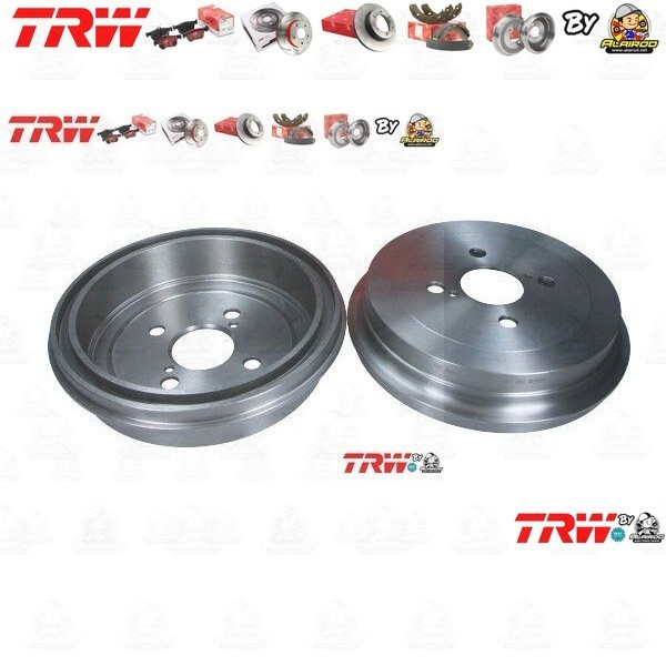TRW จานดรัมเบรค 1 ใบ จานเบรคหลัง ดรัมเบรคหลัง เหล็กเกรด GG20 DB7034 TOYOTA YARIS ATIV NSP152 3NR ปี 2017-2022 ขนาด 251.8