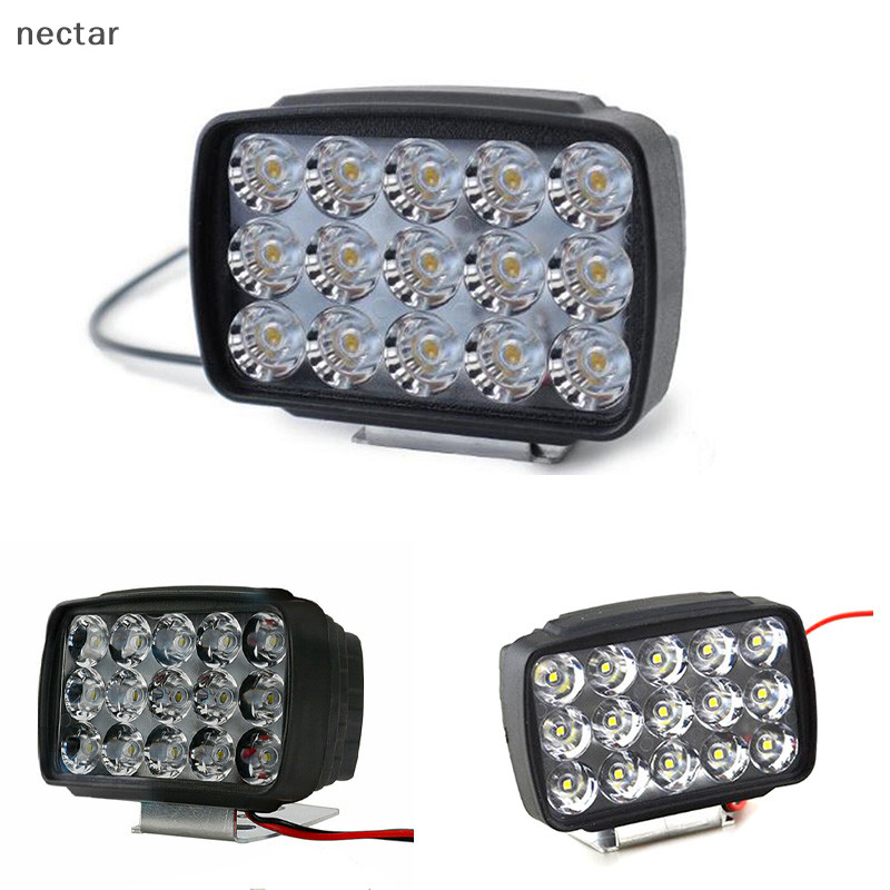 Tar ไฟหน้ารถจักรยานยนต์ Spot Light 15 LED 1000LM Motos ATV UTV สกู๊ตเตอร์ Lighg N