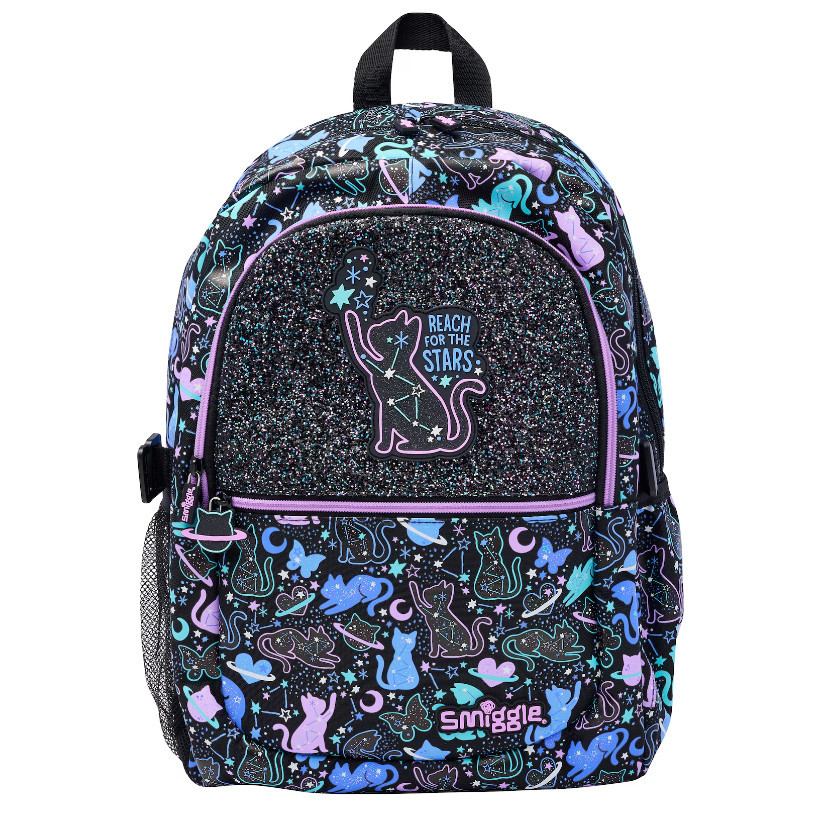 Smiggle Classic Backpack Wild Side Cat school bag for kids