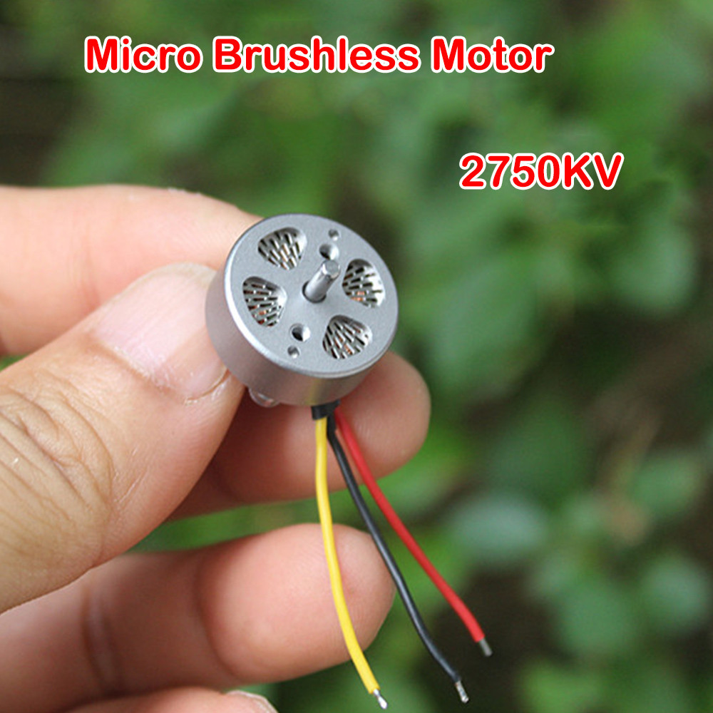 2750KV Mini 7.4V DC 18 มม.3 เฟสมอเตอร์ไร้แปรงความเร็วสูง 2S-3S 2 มม.เพลา BLDC ขนาดเล็ก RC Drone FPV 