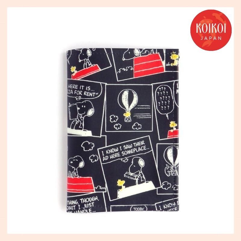 【Direct from Japan】Vanguard (VANGUARD) Vanguard Snoopy Cute Passport Cover Story Pattern Navy Navy N