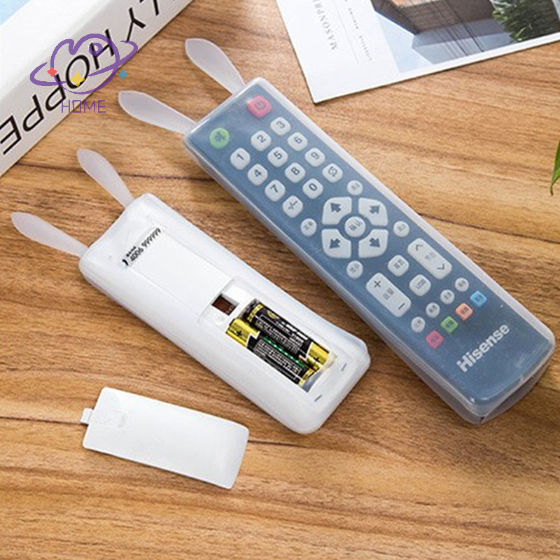 [mayhome ] ฝาครอบรีโมทคอนโทรลทีวีซิลิโคนส ่ องสว ่ างเครื ่ องปรับอากาศป ้ องกันฝุ ่ นการจัดเก ็ บ {TH }