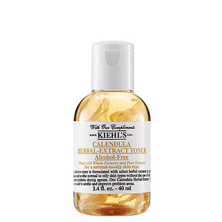 Kiehl's Calendula Herbal-extract toner 40ml และต่อต้านอนุมูลอิสระ