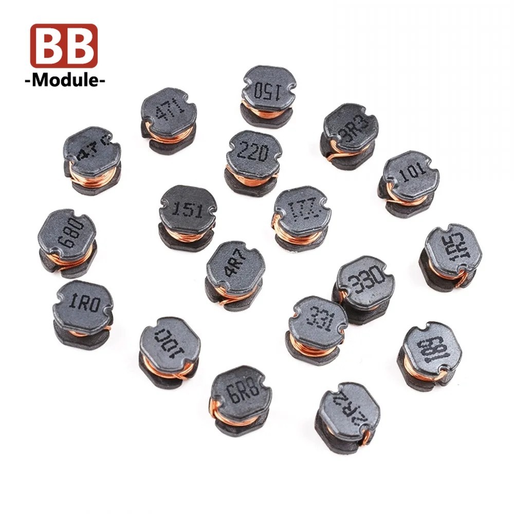 10pcs CD54 Power Inductor 2.2UH/3.3/4.7/6.8/15/22/33/47/68/100/150/220330/470UH SMDเหนี ่ ยวนําแกนทอ