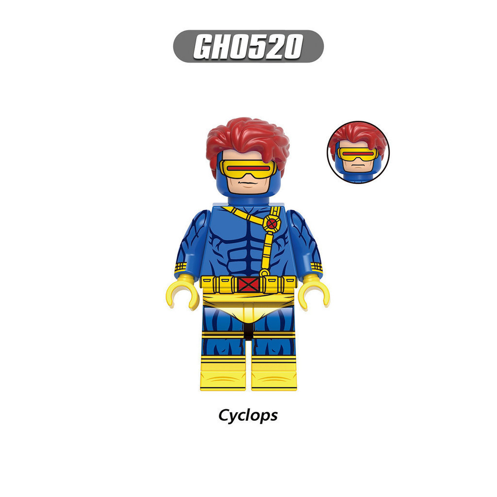 เด็กประกอบอาคารบล็อกซูเปอร์ฮีโร่เหล็ก Wolfminifigures ของเล่นเด็กรุ่น DOLL