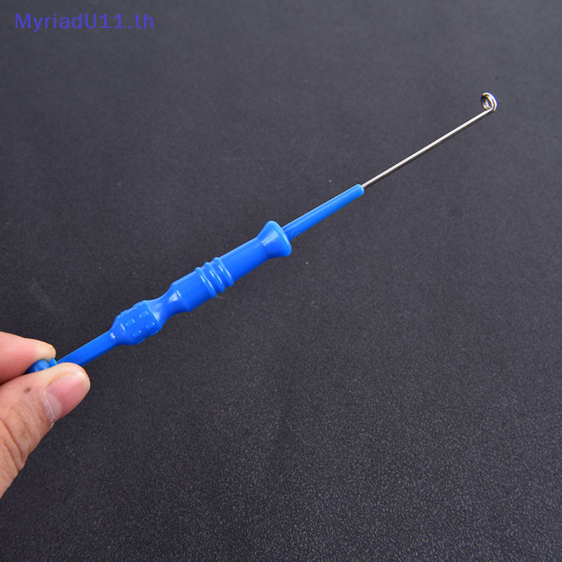 Myriadu ตกปลา Universal Fly เล ็ บผูกปม Extractor Hook Remover Quick Knot Loop TH