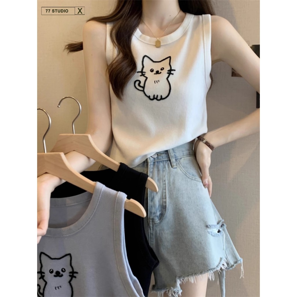 🌈 ล็อตใหม่ล่าสุด🌈 เสื้อกล้าม  สุดฮิต ผ้าcotton100%ยืดหยุ่น ลายการ์ตูนน่ารักๆ  ทรงสลิมฟิต สวมใส่สบาย