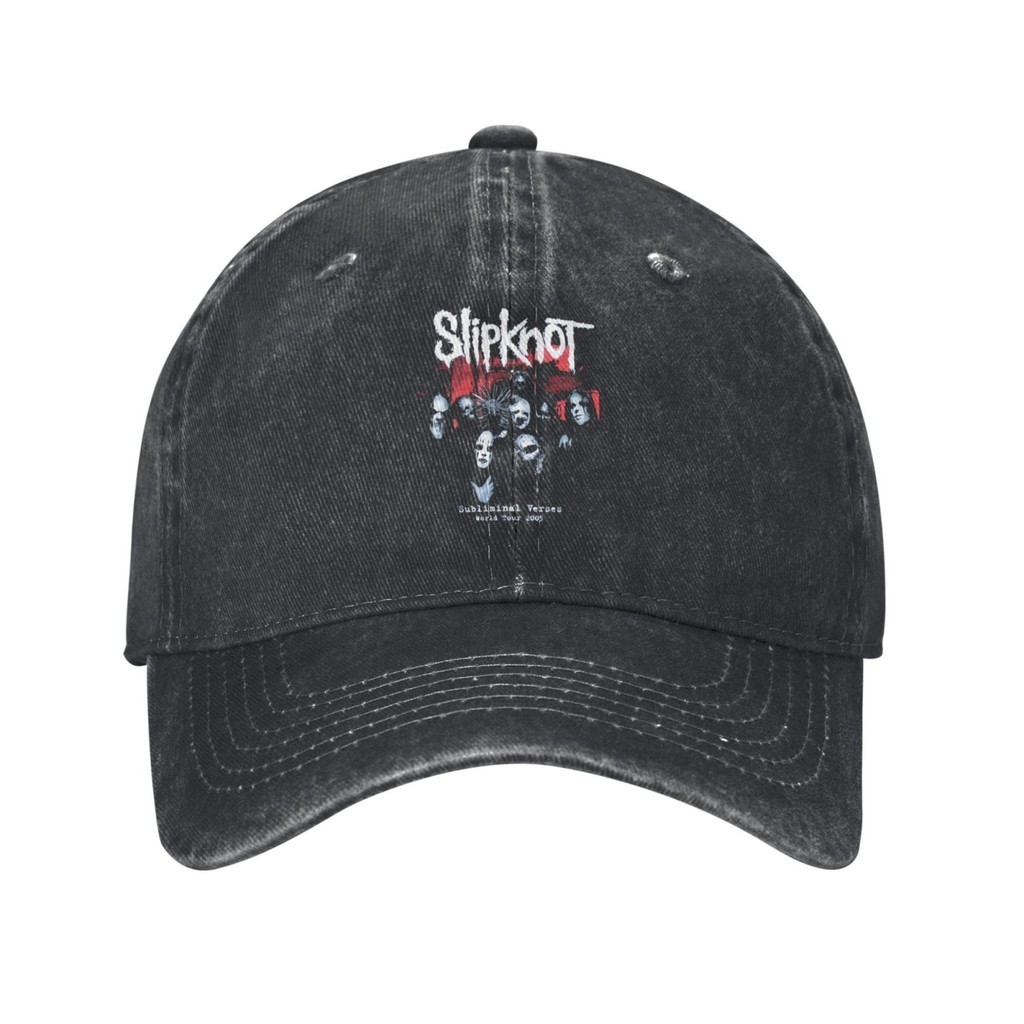 Slipknot Subliminal Verses World Tour Hipster Cool หมวกคาวบอย