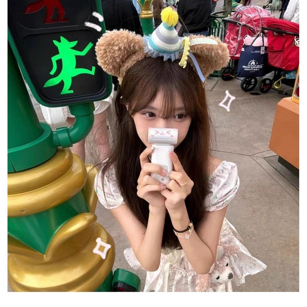Disney Disney Disney Headband 40th Anniversary duffy วันเกิดหมวกแถบคาดศีรษะ Disney วันเกิดแถบคาดศีรษะ Photo Headwear หญิง FKQA