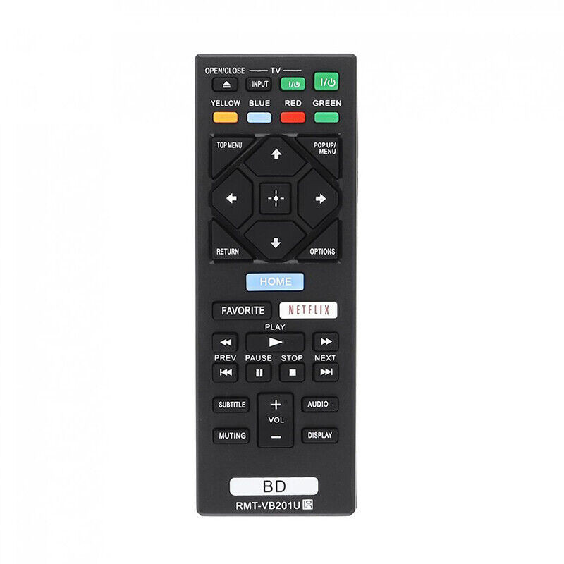 ใหม่ RMT-VB201U รีโมทคอนโทรลสําหรับ Sony Blu-Ray DVD BDP-BX370 UBP-X700 BDP-S6700
