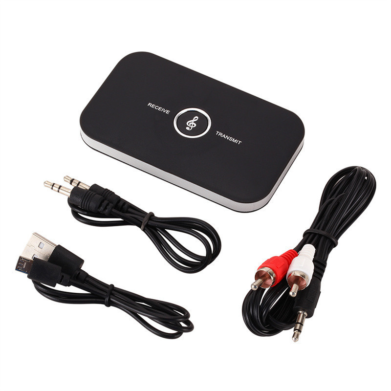 จัดส่งทันที 2 In 1 อะแดปเตอร์รับส่งสัญญาณเสียงบลูทูธ 5.0 ไร้สาย สําหรับ PC TV หูฟัง เครื่องเสียงรถยนต์ 3.5mm AUX