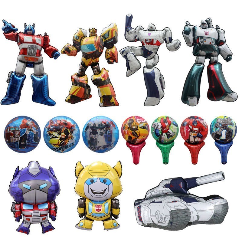 ลูกโป่ง Transformers สําหรับงานปาร์ตี้ วันเกิด งานเลี้ยง GCMD