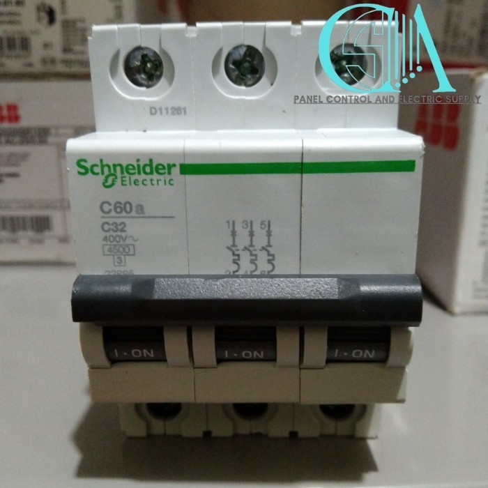 MCB C60A, C60N 3P 32ASCHNEIDER
