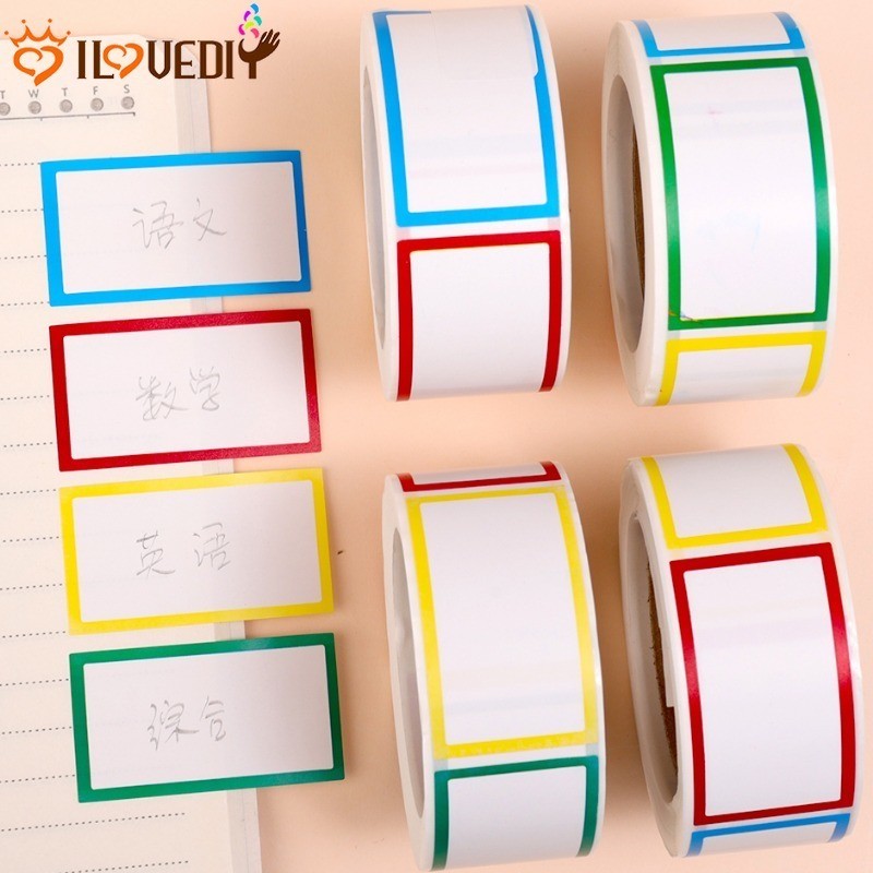[3-5 วันมาถึง] [ ที่โดดเด่น ] สติ๊กเกอร์ฉลากสีสันสดใส - ตกแต่งถ้วยน้ํา - อุปกรณ์สํานักงานของโรงเรียน - กาวในตัว, ทําเอง - แพทช์บัญชีมือ - เครื่องเขียนนักเรียน - แปะปิดผนึกดัชนี