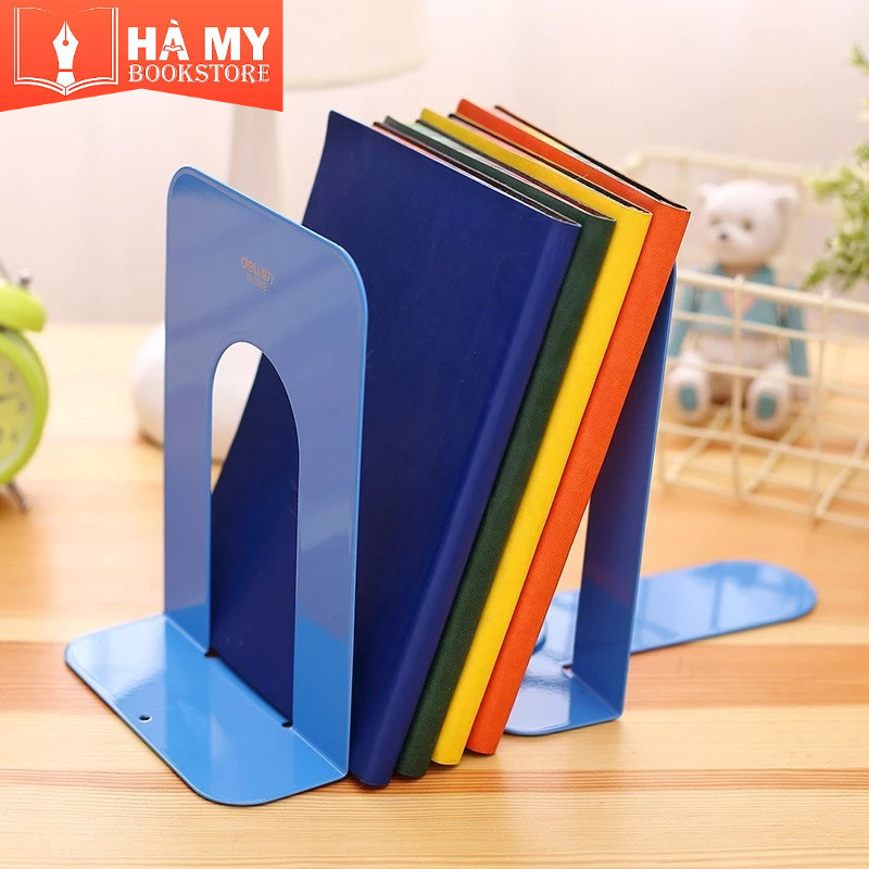 (1 คู่) Deli Small Book Stopper E9262