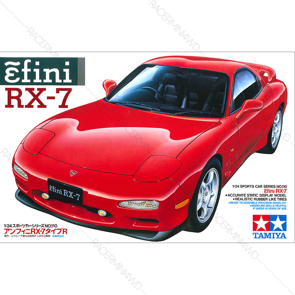 TAMIYA 24110 1/24 Efini RX-7 ชุดโมเดลประกอบทามิย่าแท้