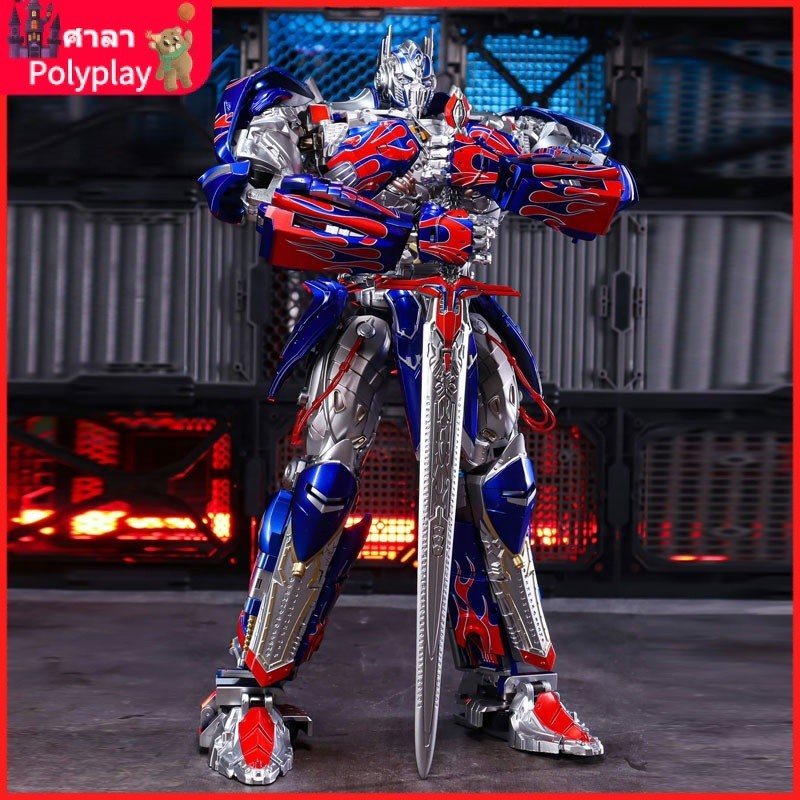 Bs03 คอลัมน์อัศวิน 02BS-03S ภาพยนตร์สีเข้มรุ่น 5UT Optimus O คอลัมน์โลหะผสมรถ Transformation หุ่นยนต