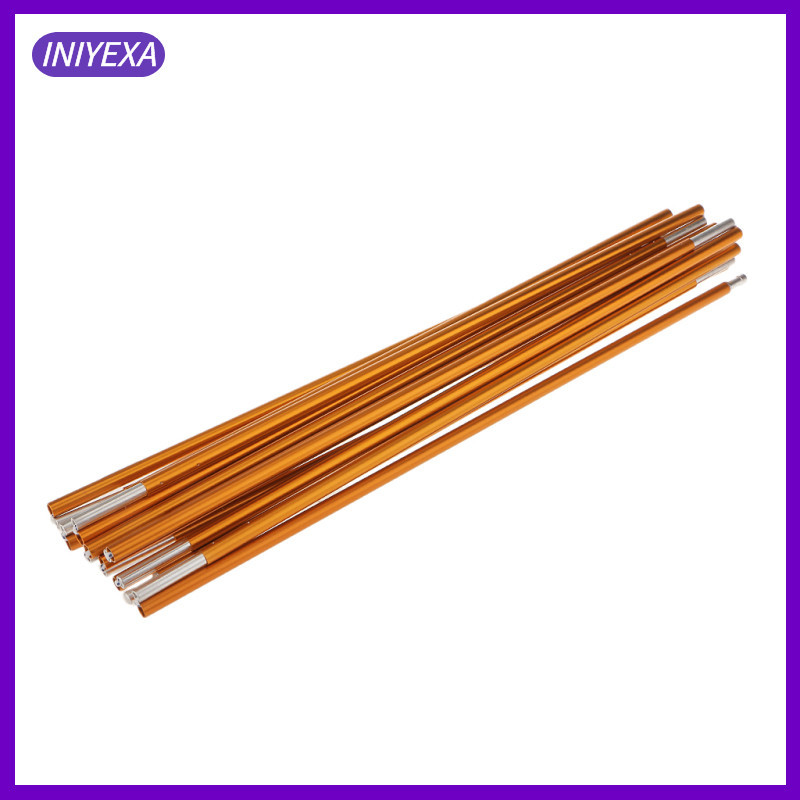 [Iniyexa] เสาเต็นท์โลหะผสมอลูมิเนียม 11 ส่วนกลางแจ้งแท่งรองรับบาร์ท่องเที่ยวตั้งแคมป์เดินป่าอุปกรณ์เสริม - ทุกขนาดและสี