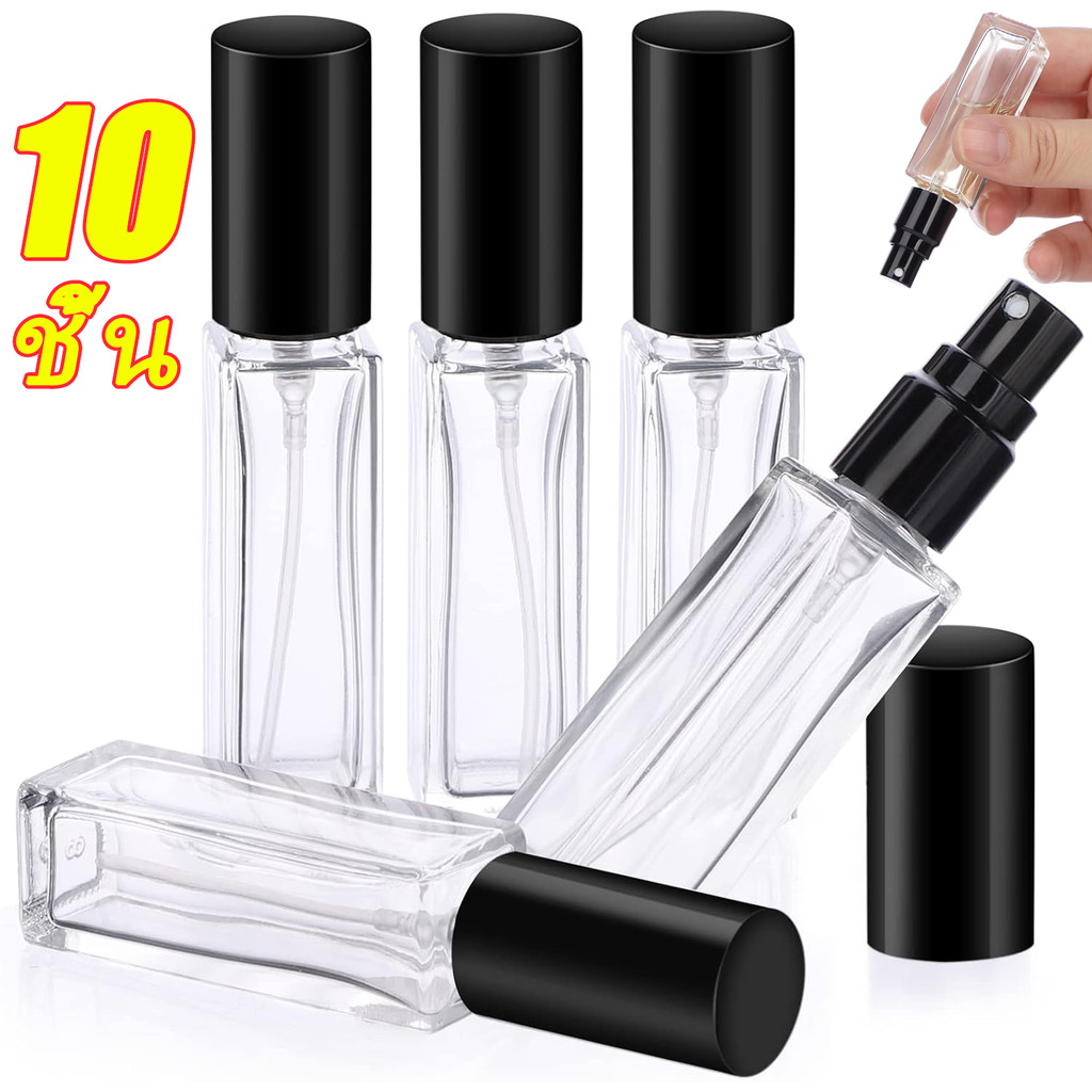 ขวดรีฟิลน้ําหอม 3/5/10 ชิ้น / ขวดน้ําหอมเดินทางเปล่า / ขวดสเปรย์น้ําหอมแก้วสําหรับเดินทาง