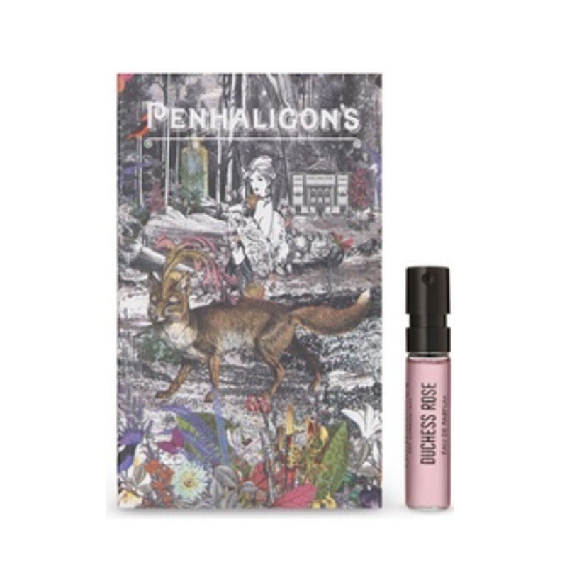 2ML Tester Hermes Terre d'Hermes / The Coveted Duchess Rose Penhaligon's for women