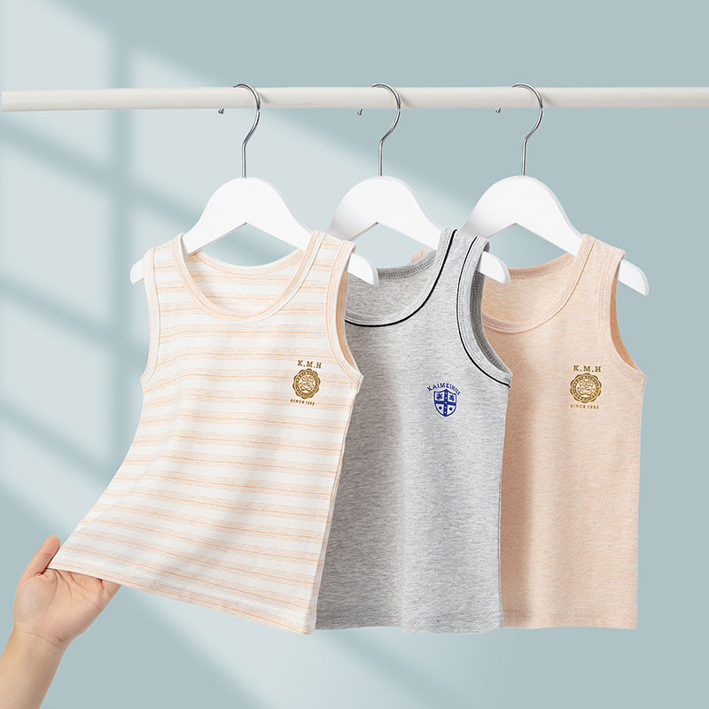 LFBoys Teenagers Tank Tops 100-180cm Cotton Fashion Summer Vest