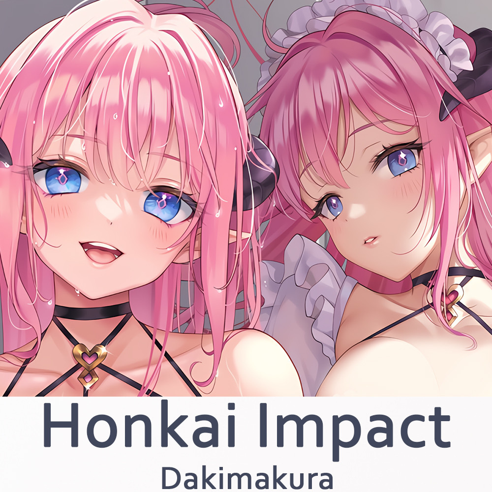 Honkai Impact 3 Elysia Dakimakura 2WAY Hing Body Case อะนิเมะ Fuhua หมอนเบาะรองนั่ง Xmas