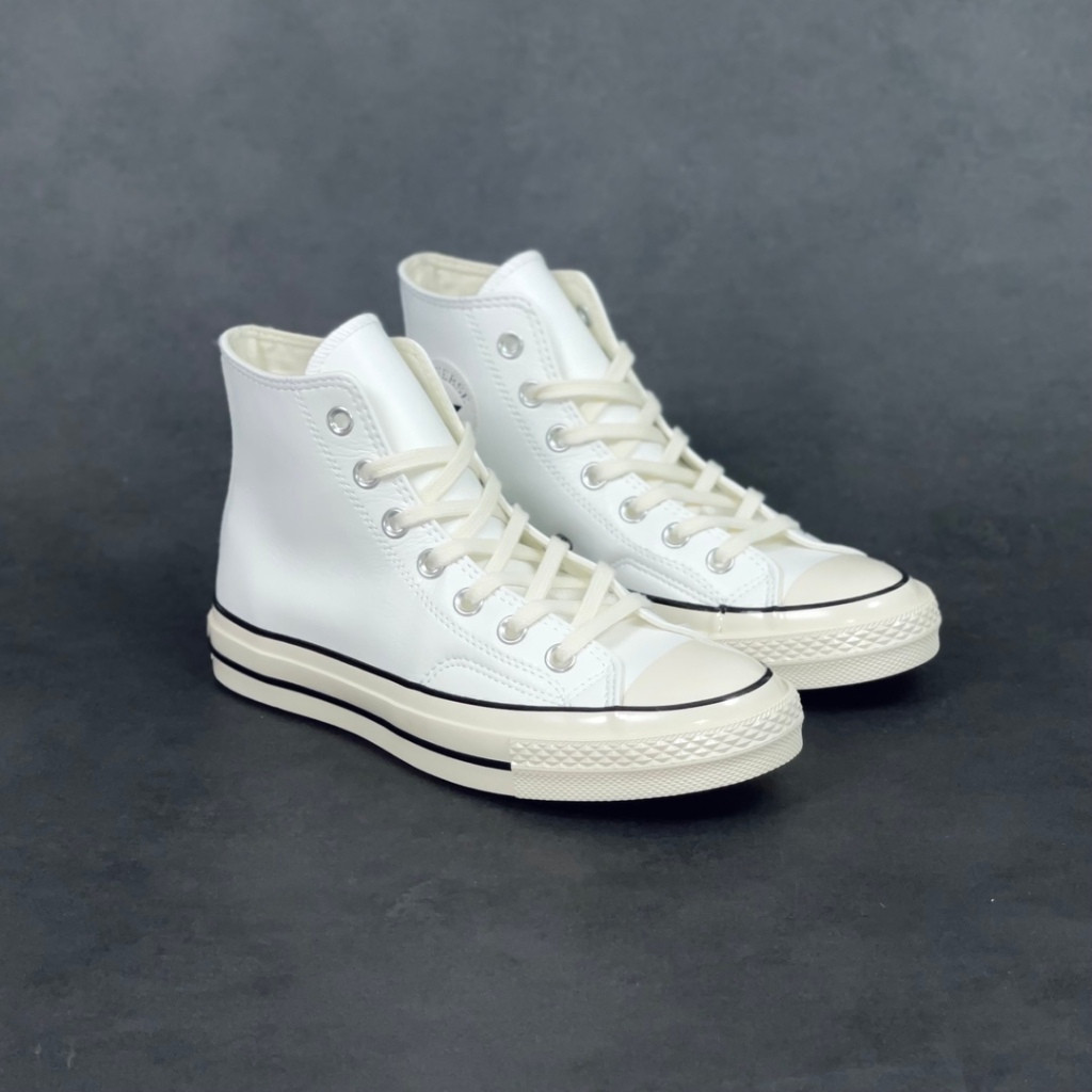 Converse 1970S Classic Retro White/Black High-Top Cream Lychee Pattern